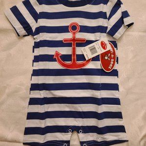 Nautical Design Romper NWT